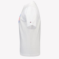 Tommy Hilfiger Kinder Jongens T-Shirt In Wit