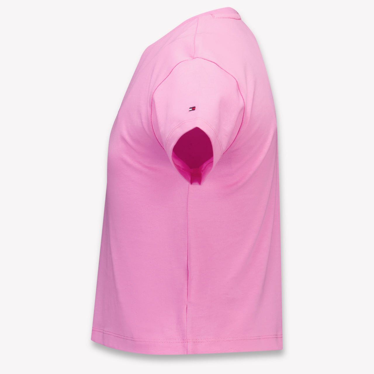 Tommy Hilfiger Kids Girls T-Shirt In Fuchsia