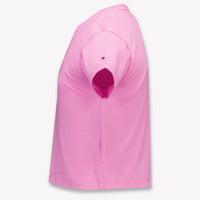 Tommy Hilfiger Kids Girls T-Shirt In Fuchsia