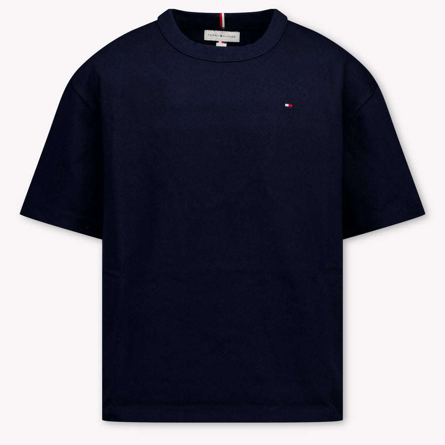 Tommy Hilfiger Kids Boys T-Shirt In Navy