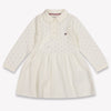 Tommy Hilfiger Baby Meisjes Jurk In Off White