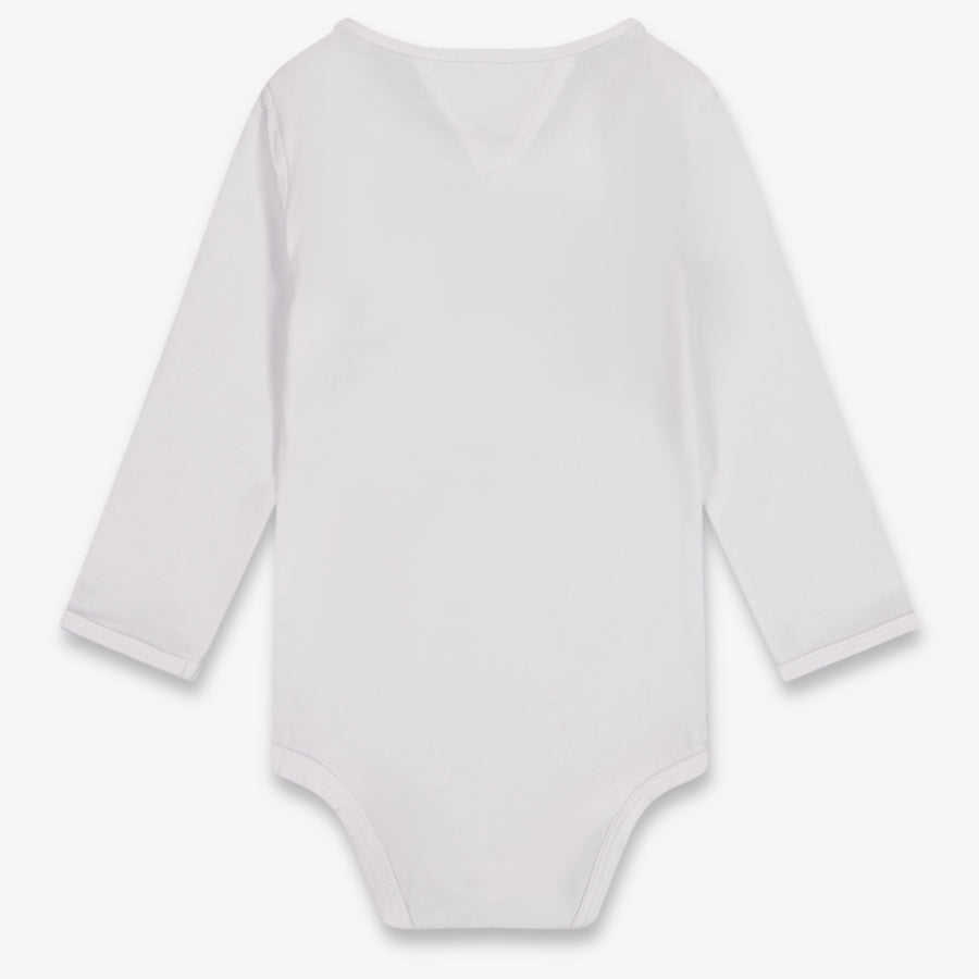 Tommy Hilfiger Baby Unisex Romper In White