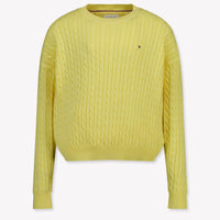 Tommy Hilfiger Kinder Meisjes Trui In Geel