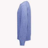 Tommy Hilfiger Kids Boys Sweater In Light Blue