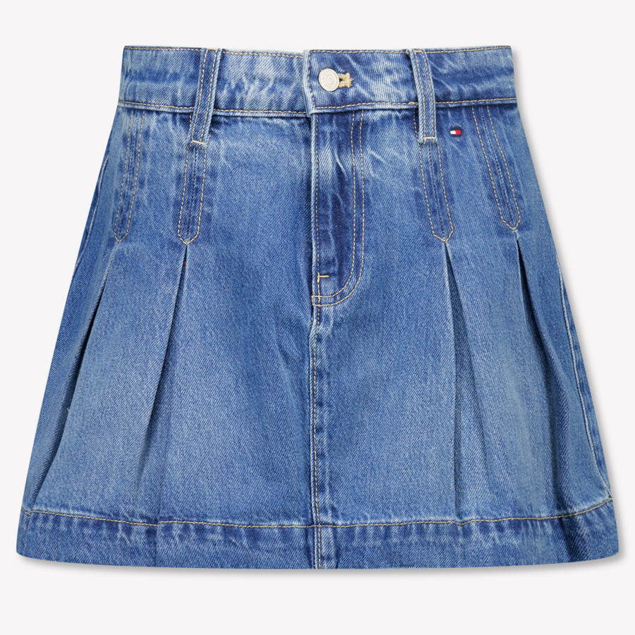 Tommy Hilfiger Kinder Meisjes Rokje In Jeans