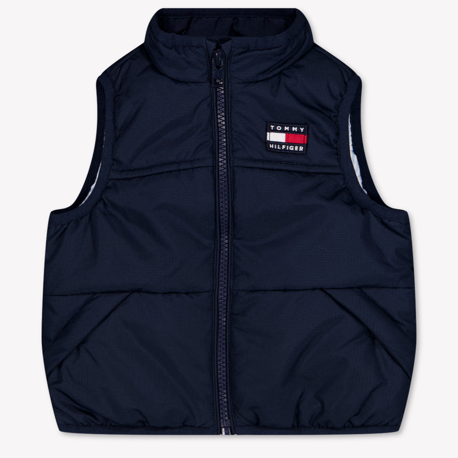 Tommy Hilfiger Baby Boys Gilet in Navy