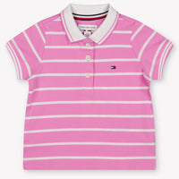 Tommy Hilfiger Baby Girls Polo In Pink
