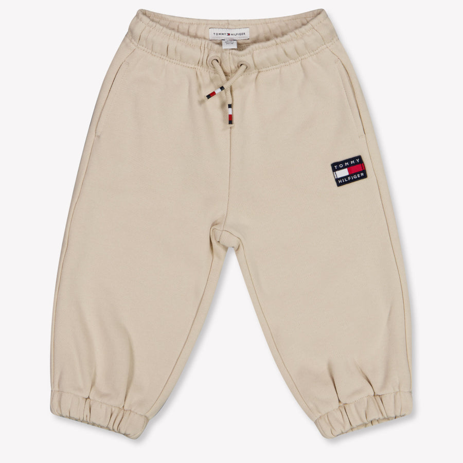 Tommy Hilfiger Baby Unisex Trouser in Beige