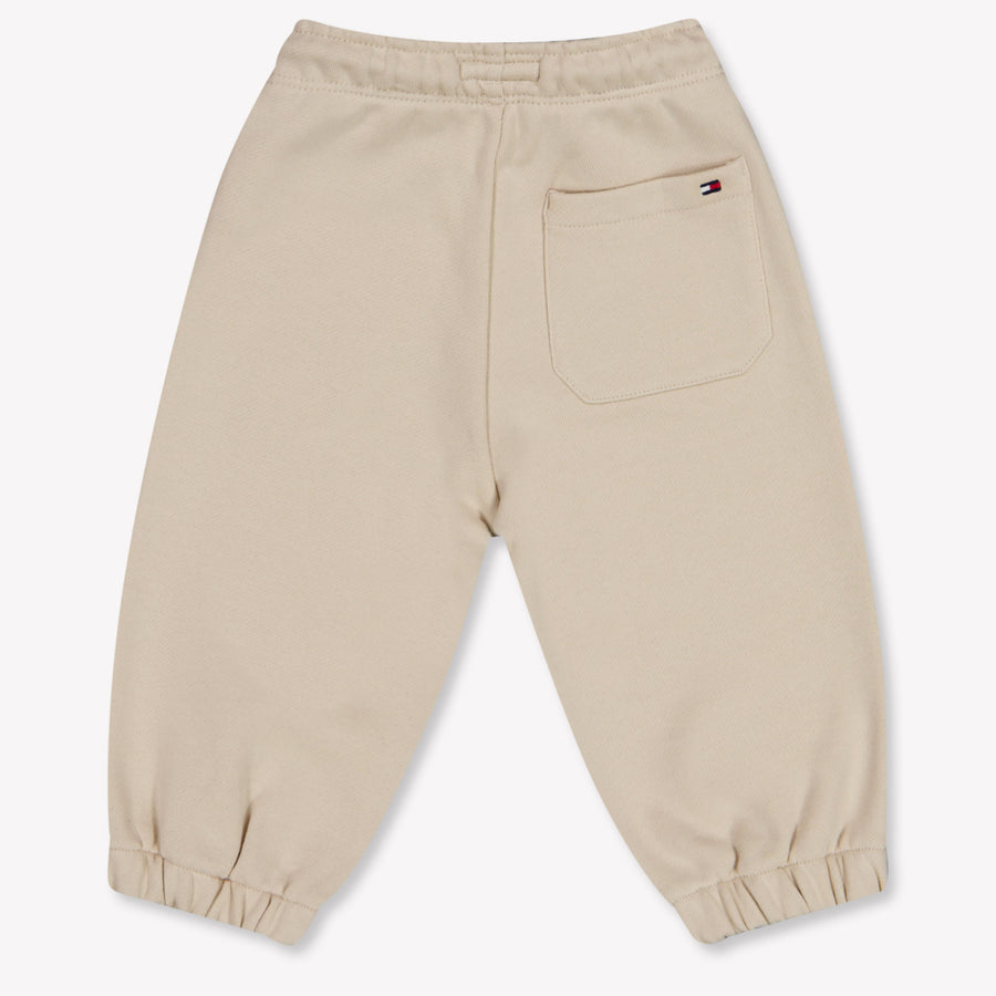 Tommy Hilfiger Baby Unisex Pants In Beige