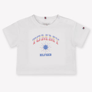 Tommy Hilfiger Baby Girls T-Shirt In White