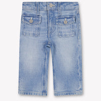 Tommy Hilfiger Baby Girls Jeans In Light Blue
