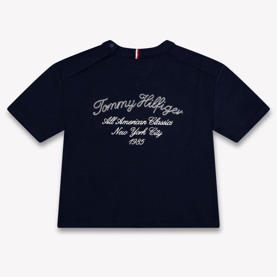 Tommy Hilfiger Baby Jongens T-Shirt In Navy