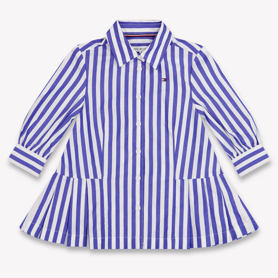 Tommy Hilfiger Baby Meisjes Jurk In Blauw