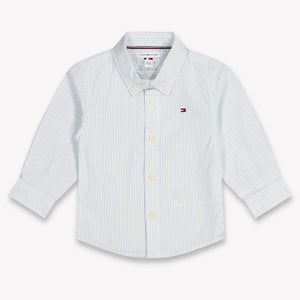 Tommy Hilfiger Baby Jongens Blouse In Licht Blauw