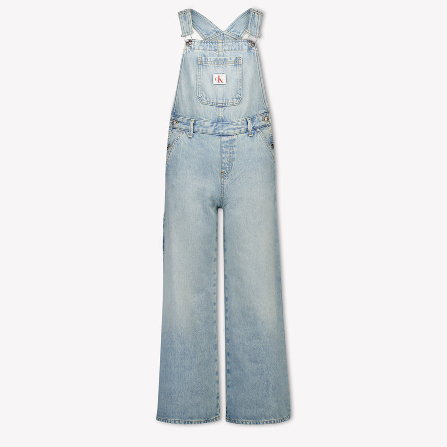 Calvin Klein Kinder Meisjes Jeans In Licht Blauw