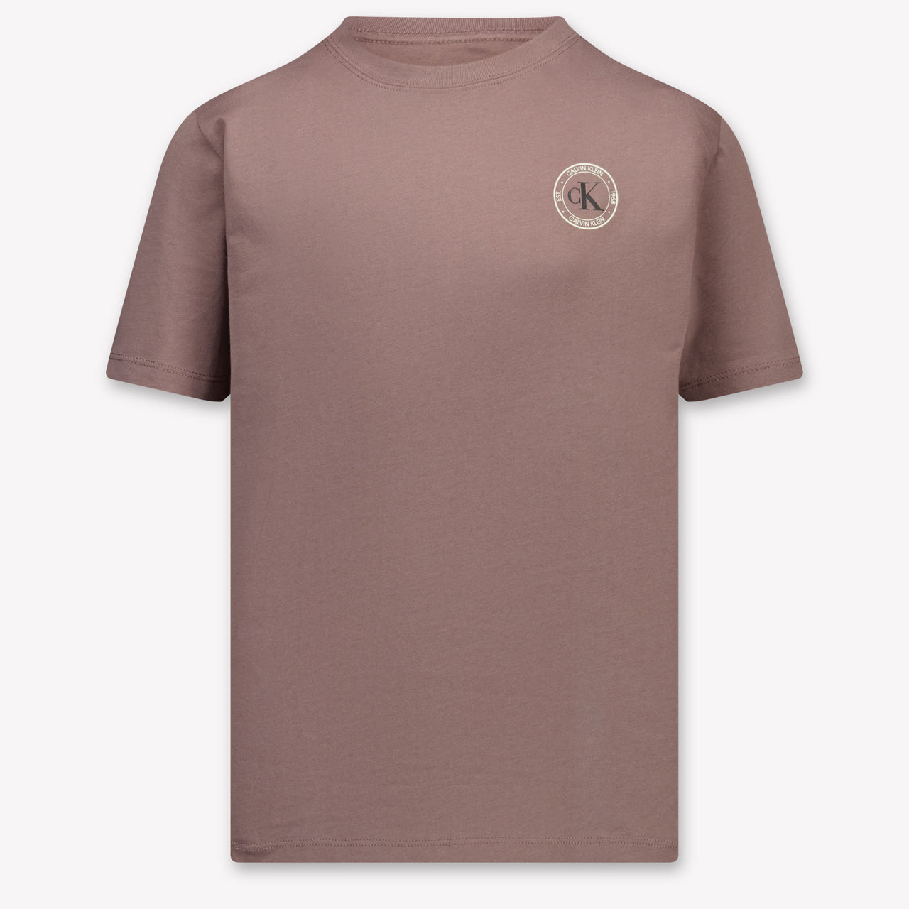 Calvin Klein Kinder Jongens T-Shirt In Grijs