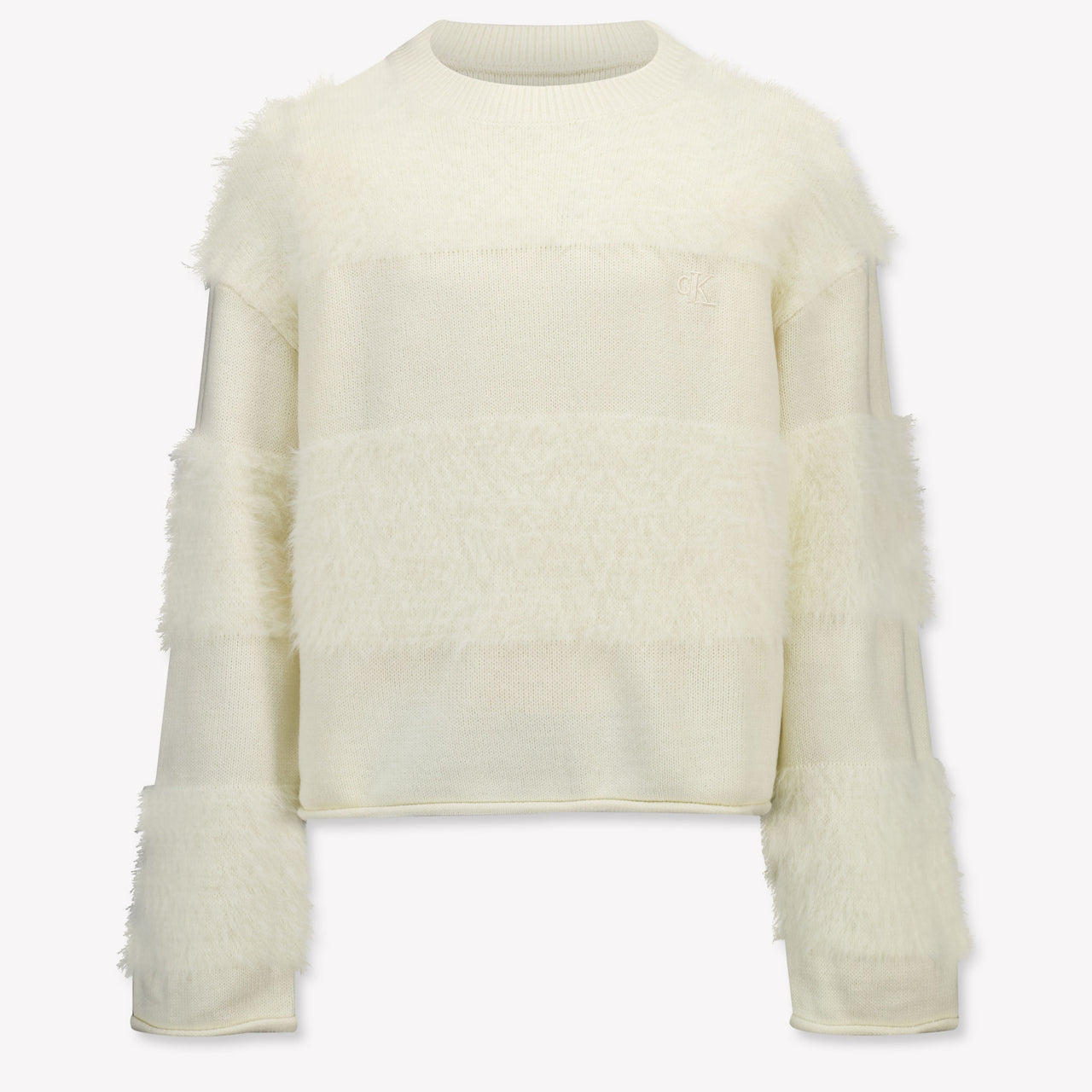 Calvin Klein Girls Sweater in Off-White