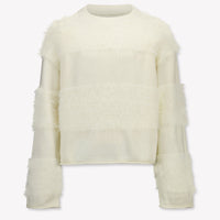Calvin Klein Girls Sweater in Off-White