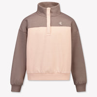 Calvin Klein Kinder Meisjes Trui In Licht Roze