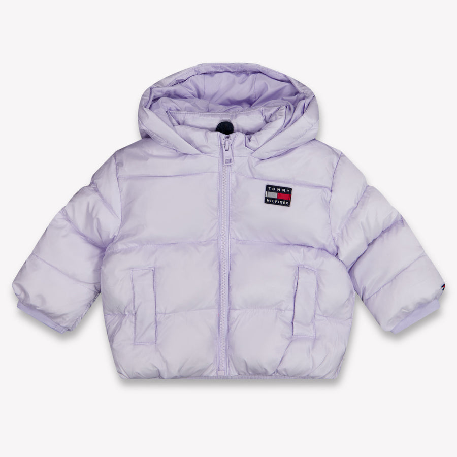 Tommy Hilfiger Baby Girls Winter Jacket in Lila