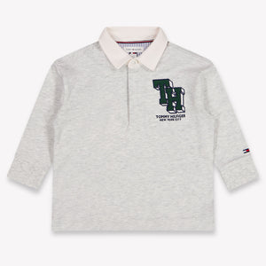 Tommy Hilfiger Baby Jongens Polo In Grijs