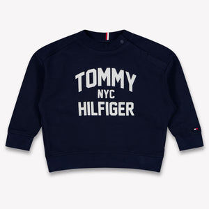 Tommy Hilfiger Baby Boys Sweater In Navy