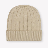 Tommy Hilfiger Unisex Kids Beanie in Beige