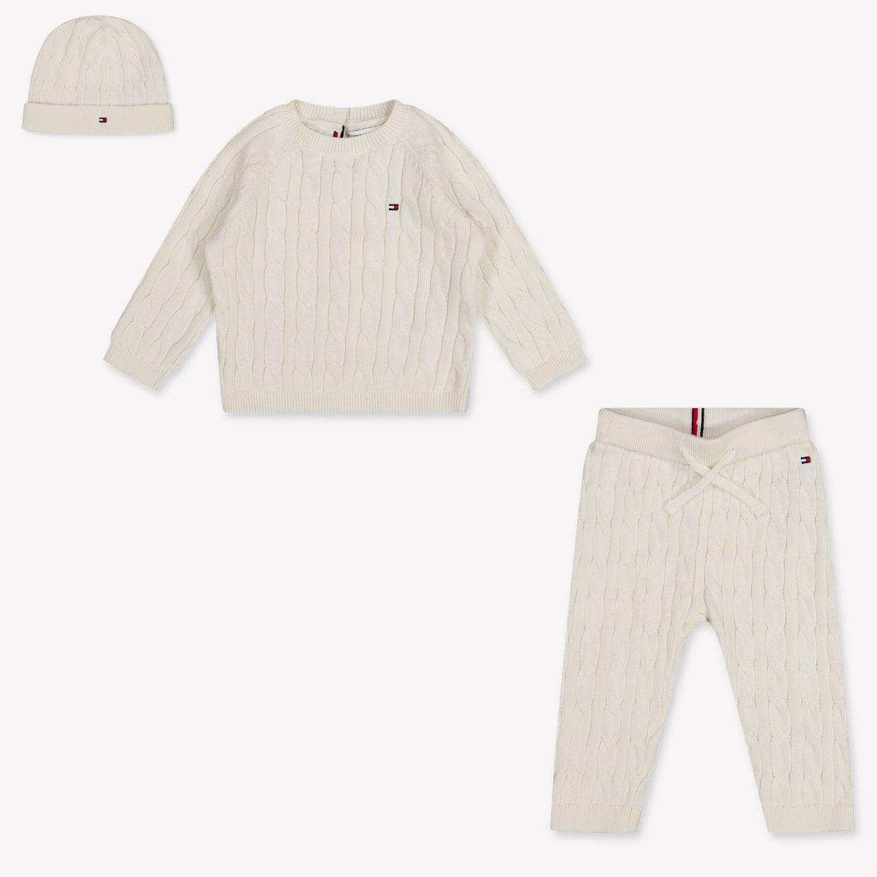 Tommy Hilfiger Baby Unisex Set In OffWhite