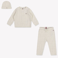 Tommy Hilfiger Baby Unisex Set In OffWhite