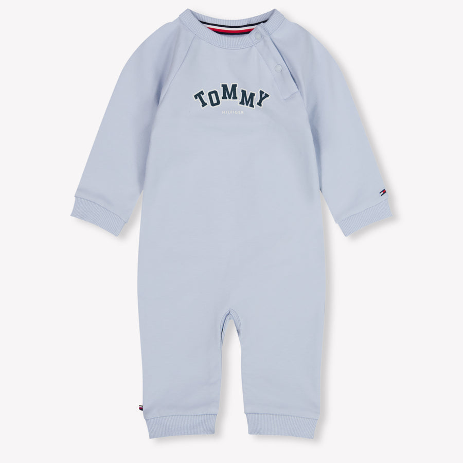 Tommy Hilfiger Baby Boys Romper in Light Blue