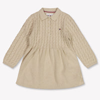 Tommy Hilfiger Baby Girls Dress In Beige