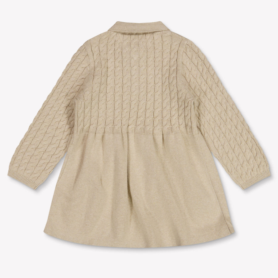 Tommy Hilfiger Baby Girls Dress In Beige