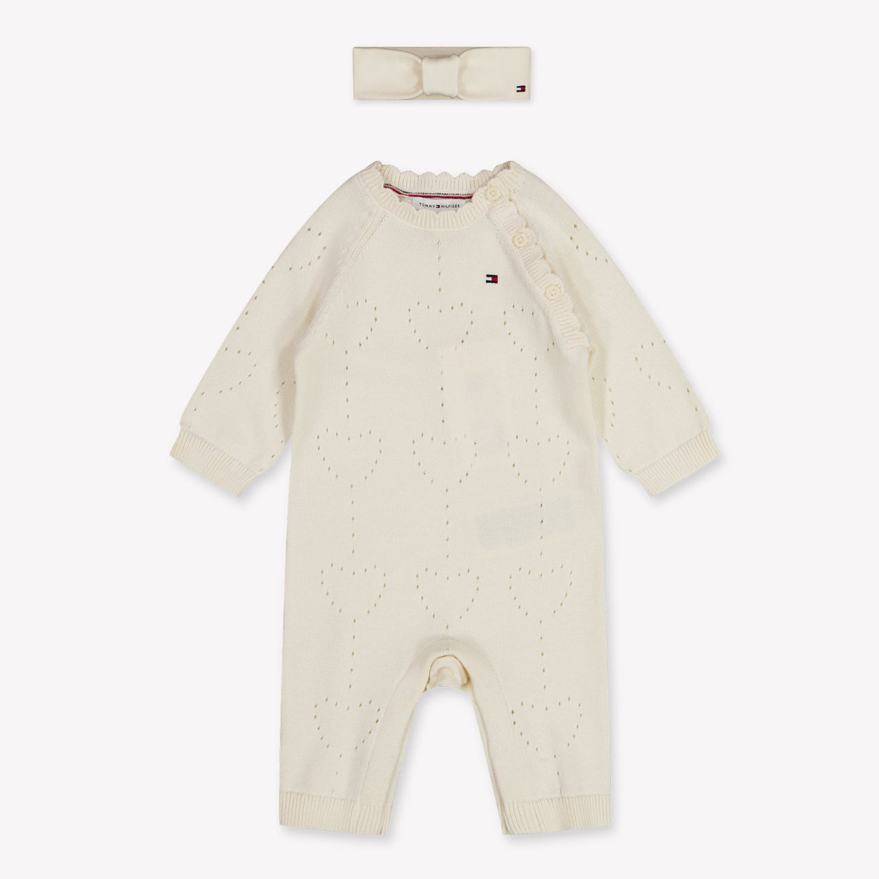Tommy Hilfiger Baby Meisjes Boxpakje In Off White