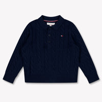 Tommy Hilfiger Baby Boys Sweater In Navy