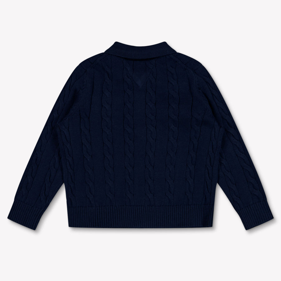 Tommy Hilfiger Baby Boys Sweater In Navy