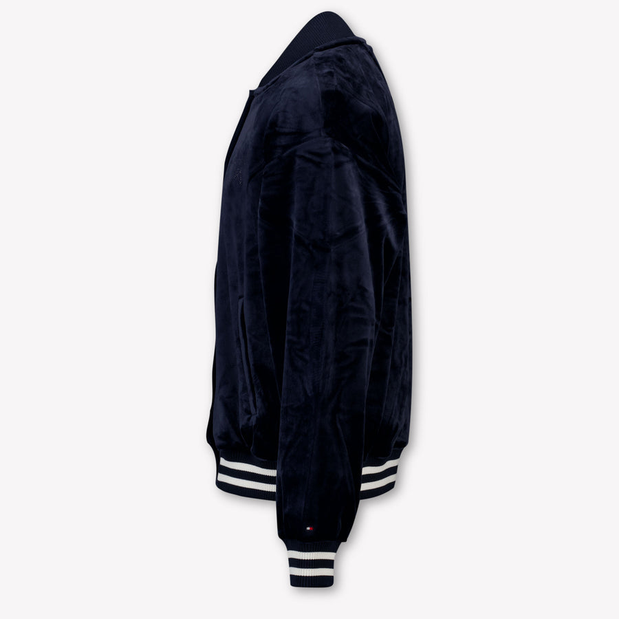 Tommy Hilfiger Kids Girls Cardigan In Navy
