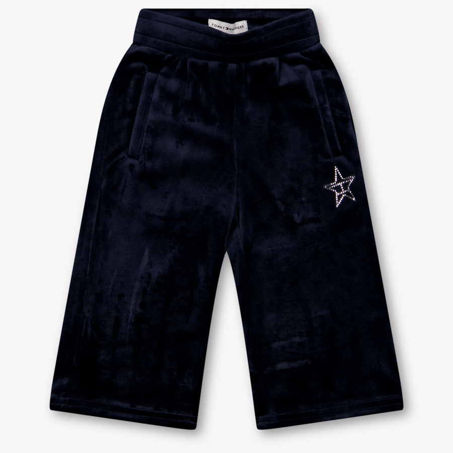 Tommy Hilfiger Baby Girls Pants In Navy