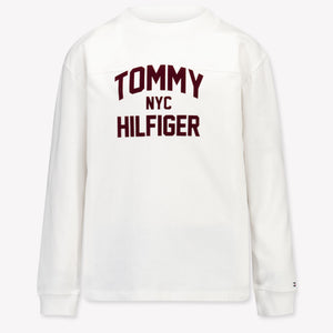 Tommy Hilfiger Kids Boys T-Shirt In White