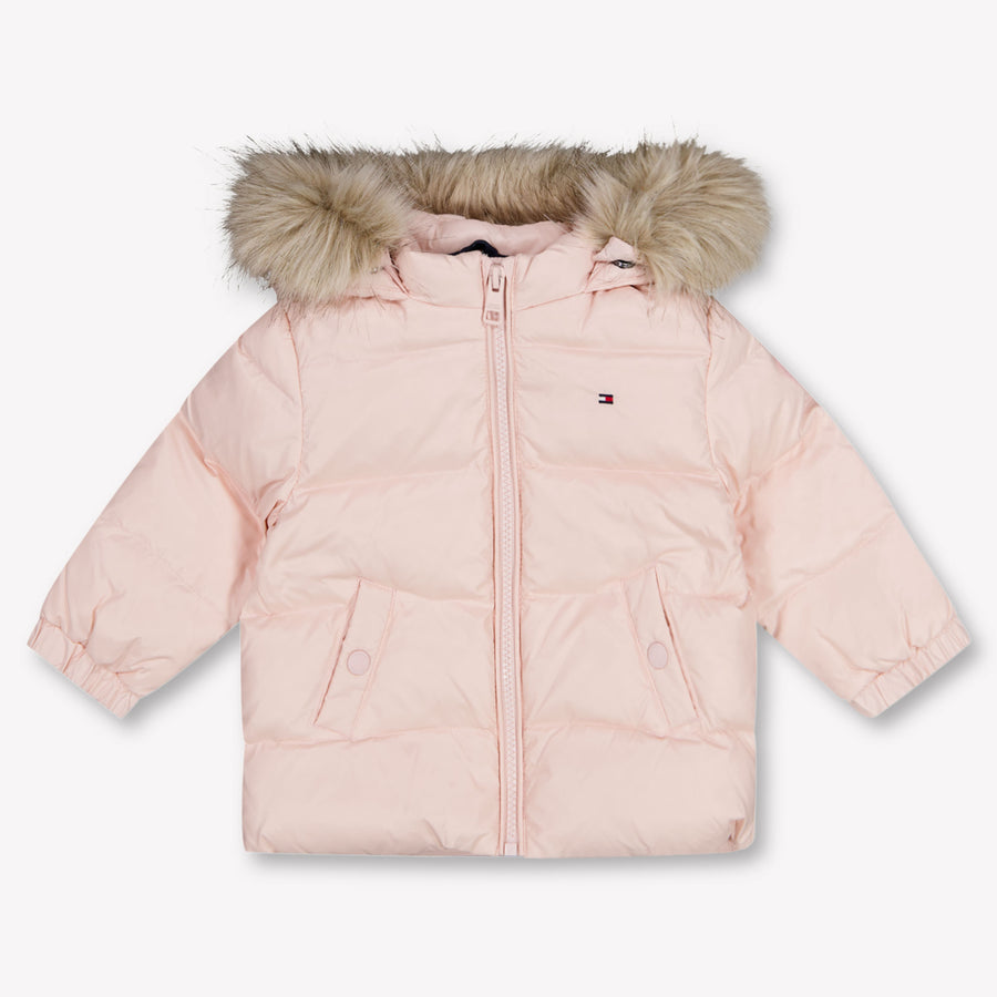 Tommy Hilfiger Baby Girls Winter coat In Light Pink