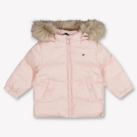 Tommy Hilfiger Baby Girls Winter coat In Light Pink