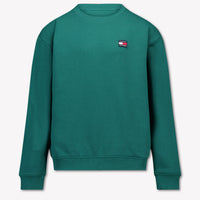 Tommy Hilfiger Unisex Kids Sweater in Green