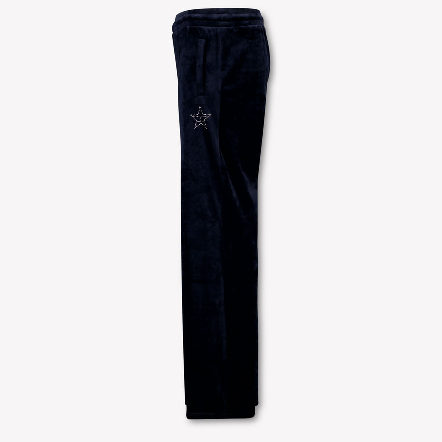 Tommy Hilfiger Kids Girls Pants In Navy