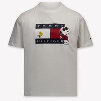 Tommy Hilfiger Kinder Unisex T-Shirt In Wit