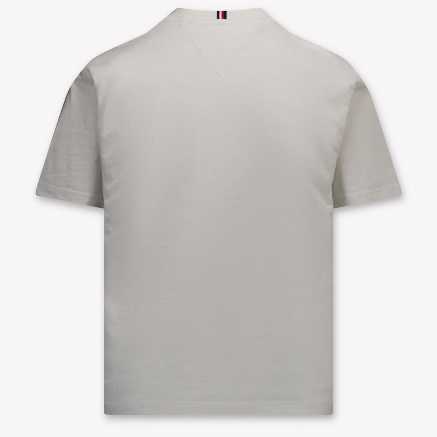 Tommy Hilfiger Kinder Unisex T-Shirt In Wit