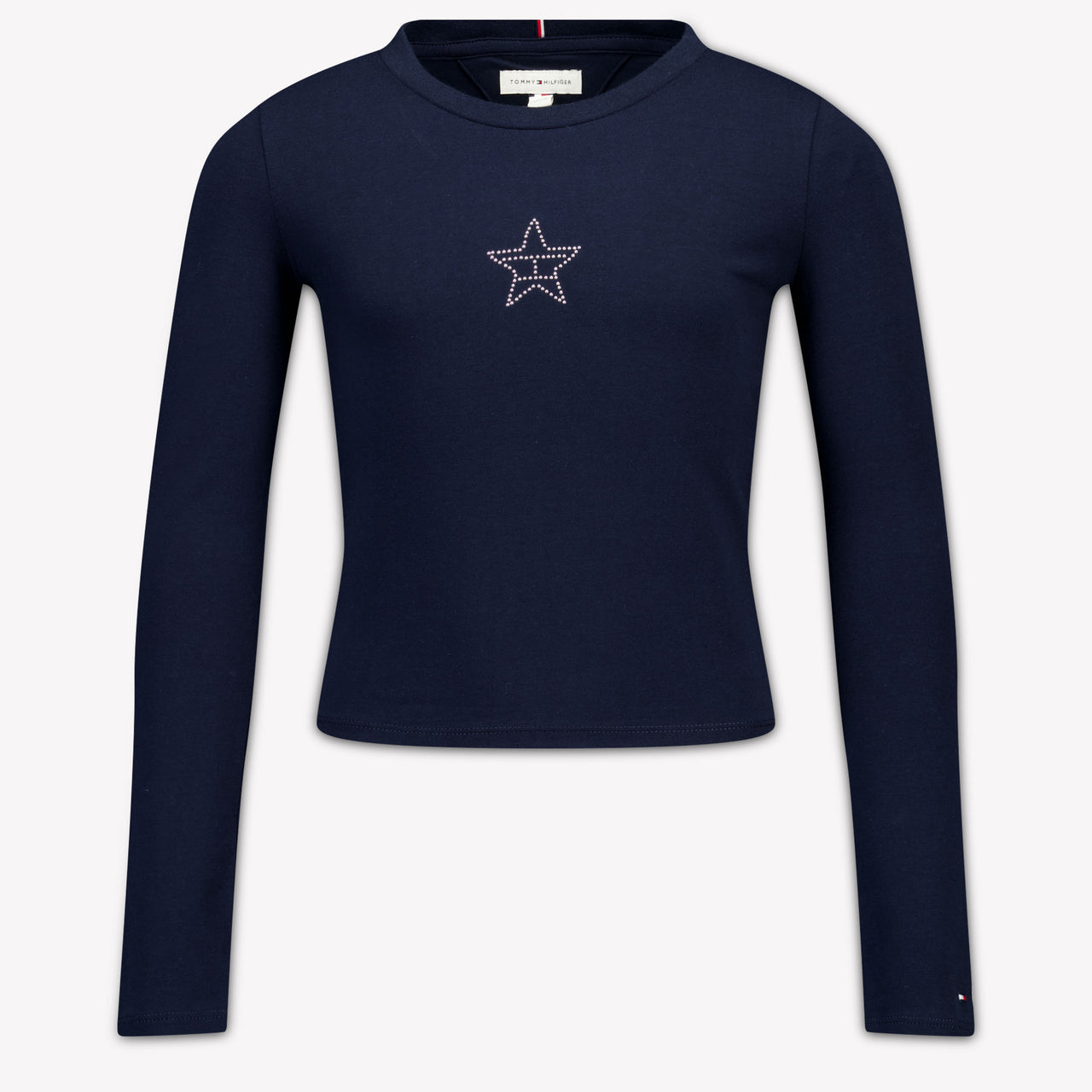 Tommy Hilfiger Kinder Meisjes T-Shirt In Navy