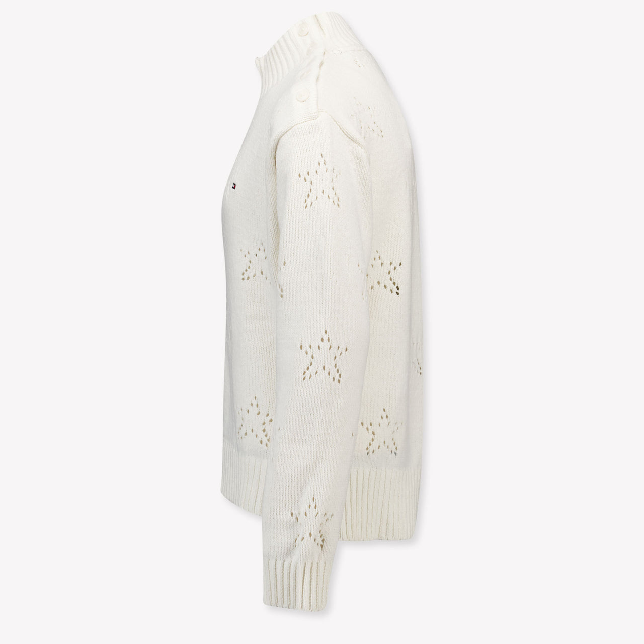 Tommy Hilfiger Kids Girls Sweater In OffWhite