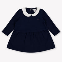 Tommy Hilfiger Baby Girls Dress In Navy