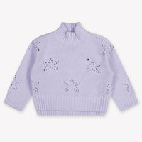 Tommy Hilfiger Baby Girls Sweater In Lilac