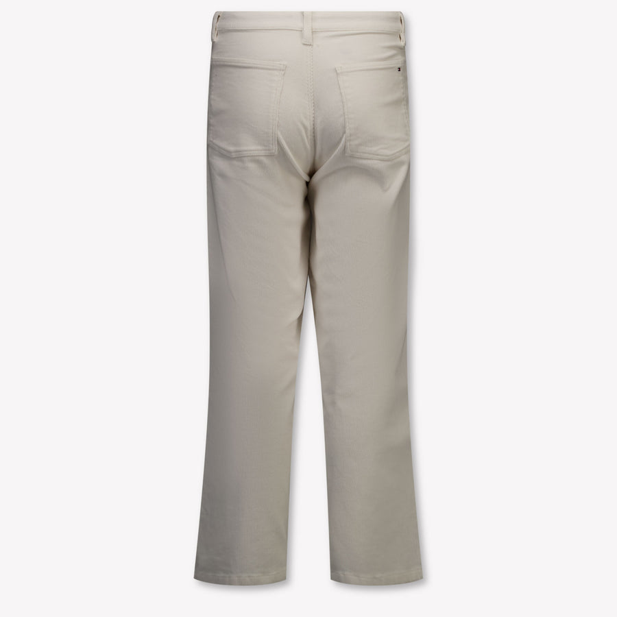 Tommy Hilfiger Kids Girls Jeans In OffWhite