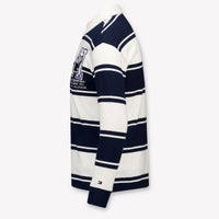 Tommy Hilfiger Kinder Unisex Polo In Navy